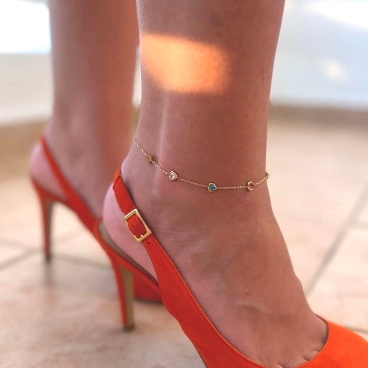 Gianella Luxe 18k Gold Plated Anklet