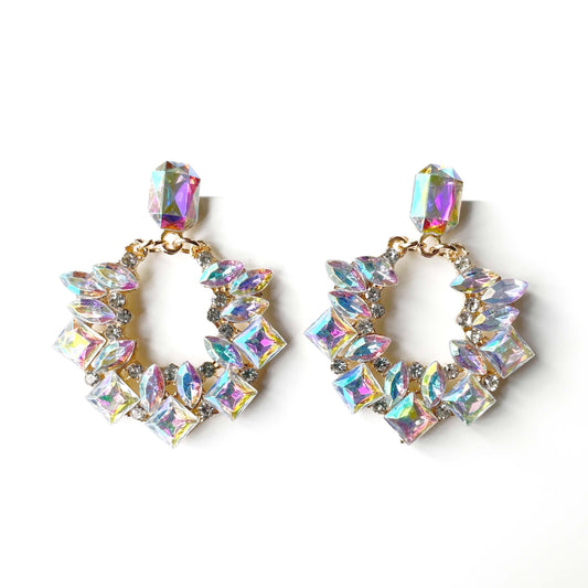 Bella Iridescent Jewel Earrings