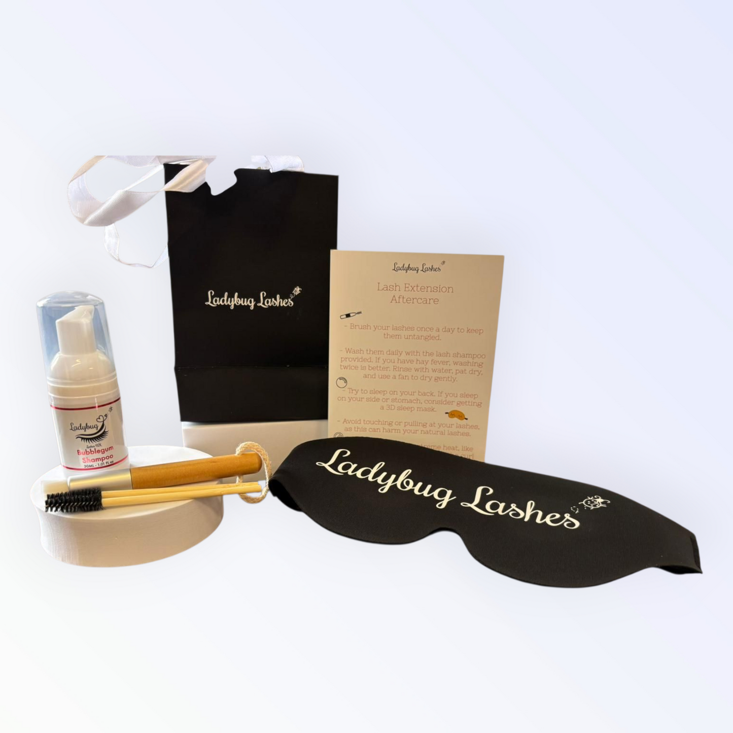 Lash Shampoo Kit – 30ml Bubble Gum Scent
