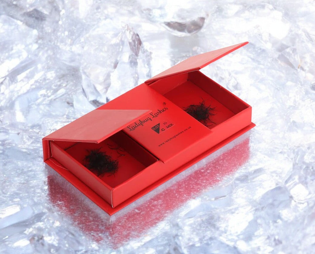 Loose Premade Fans – Mixed Box (3D–7D, C/CC/D Curl)