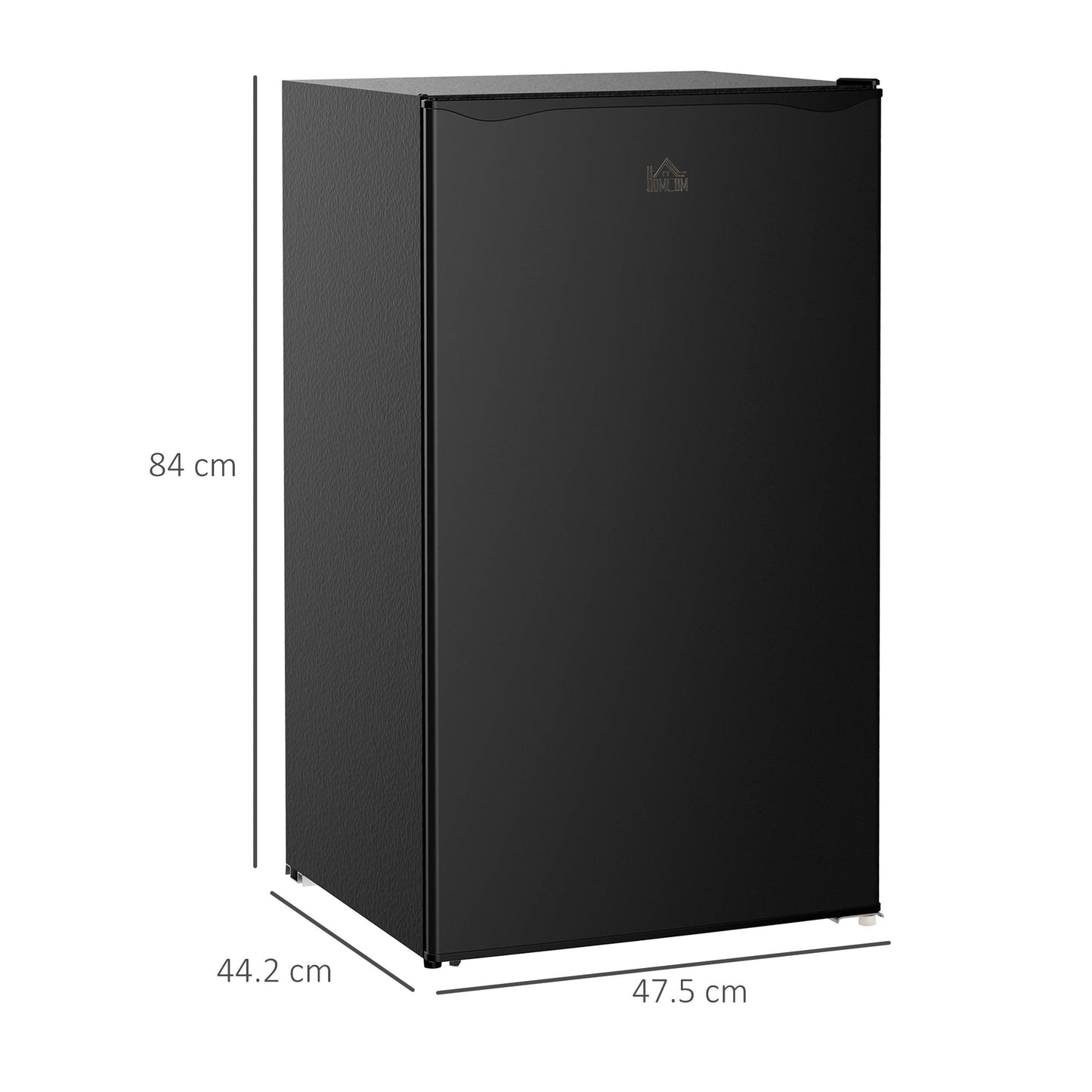 91 Litre Freestanding Under Counter Fridge with Chiller Box