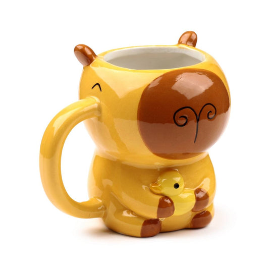 Capybara Ceramic Shaped Mug