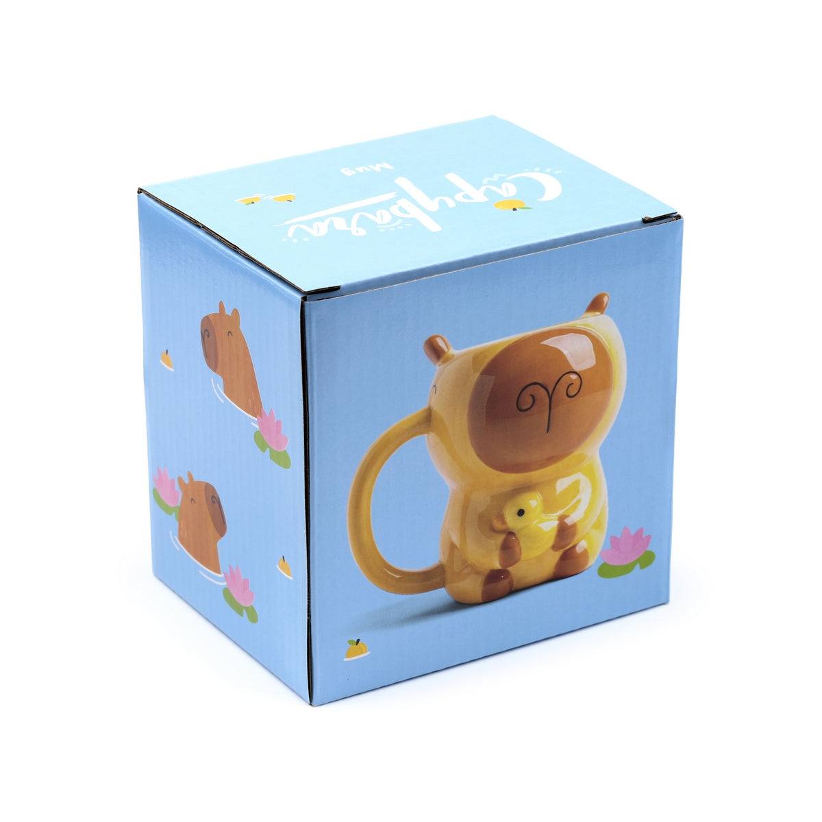 Capybara Ceramic Shaped Mug