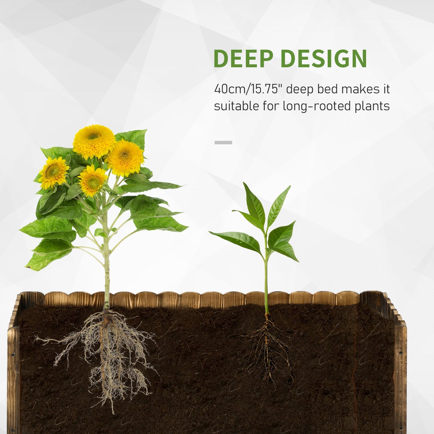 172L Raised Garden Bed