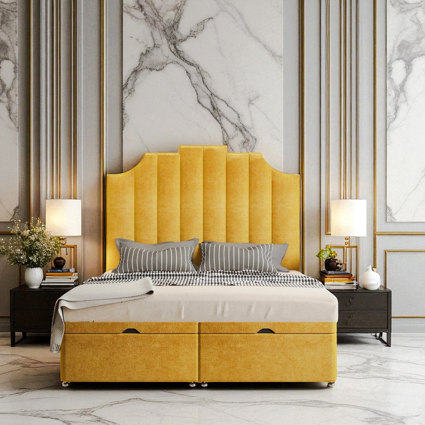 Maravi Ottoman Storage Divan Bed Set