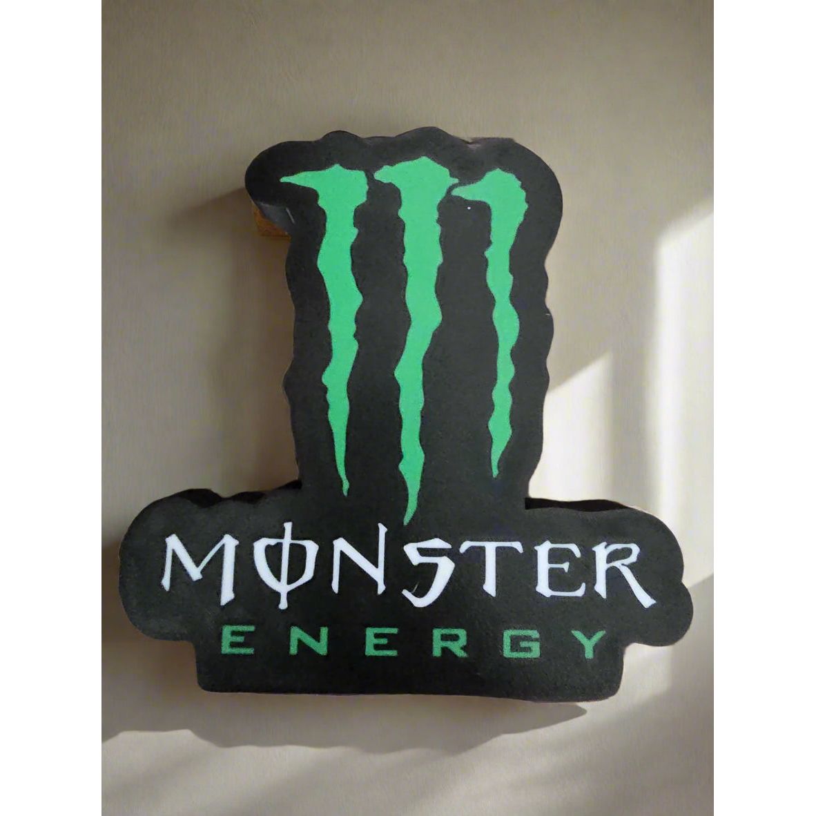 Monster Energy LED Night Light – battery powered neon green wall glow