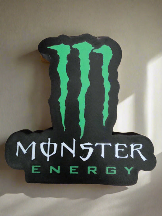Monster Energy LED Night Light – battery powered neon green wall glow
