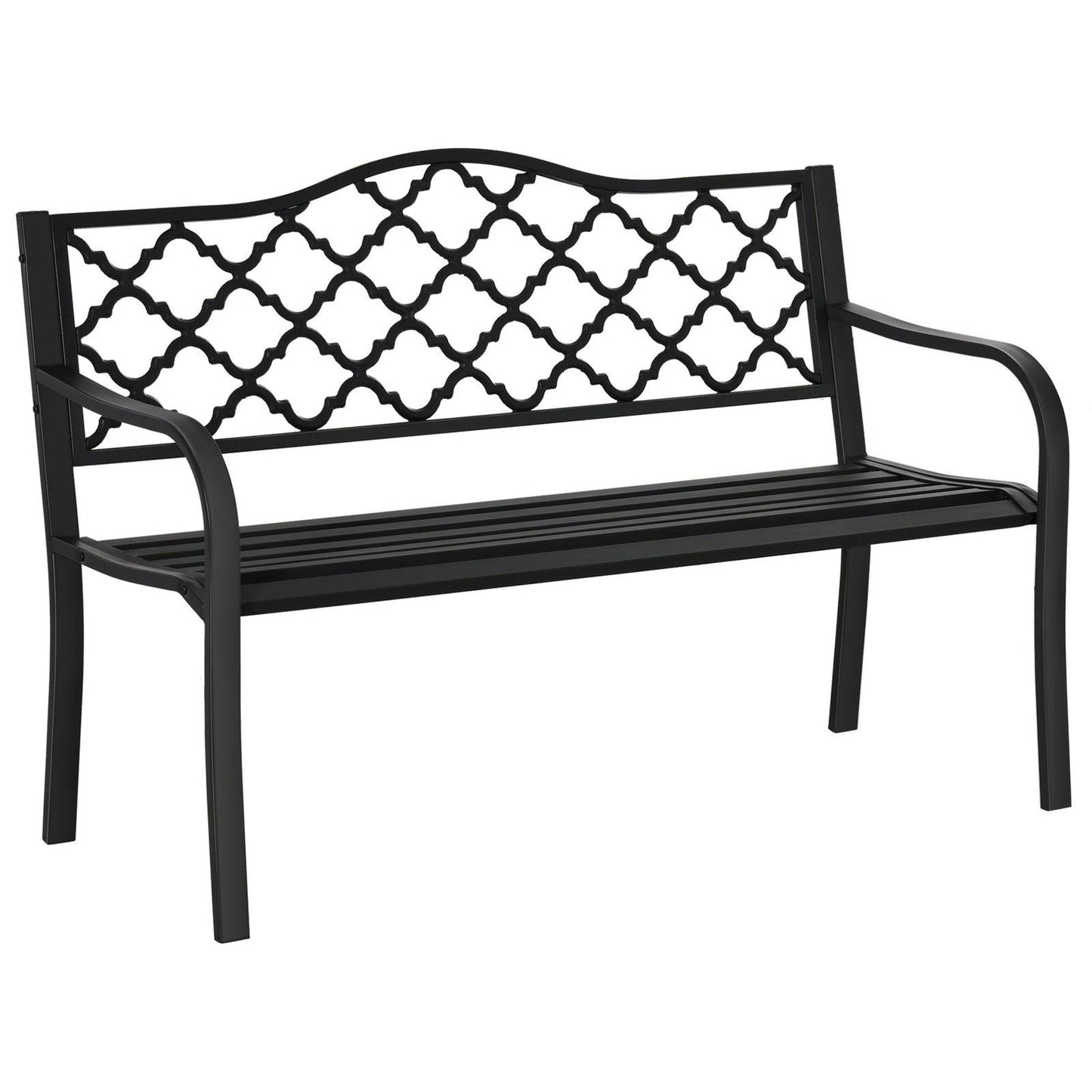 2 Seater Garden Bench Antique Loveseat for Yard