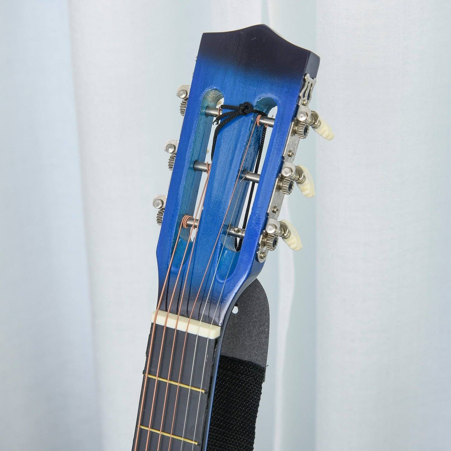 38" Beginners Basswood Acoustic Guitar Blue