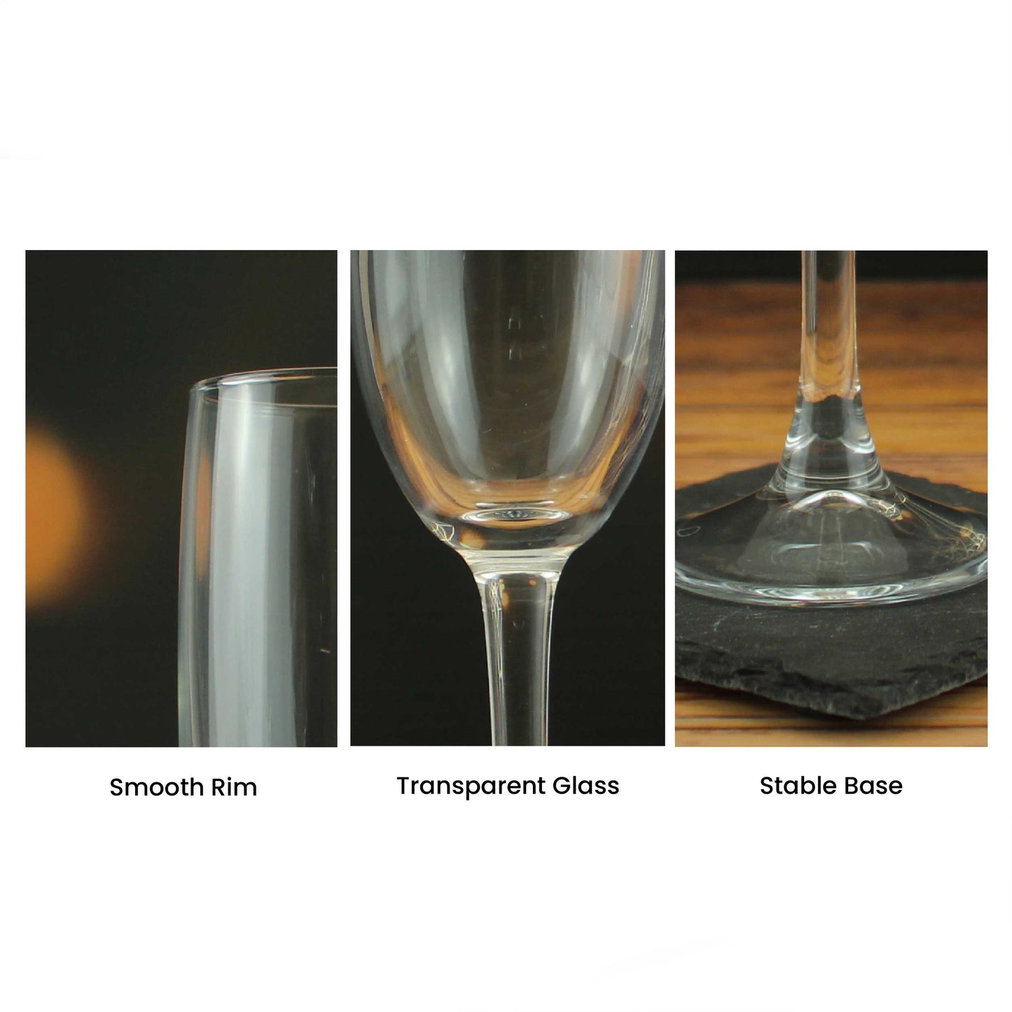 Engraved Champagne Flute Personalized Glassware for Special Occasions and Gifts