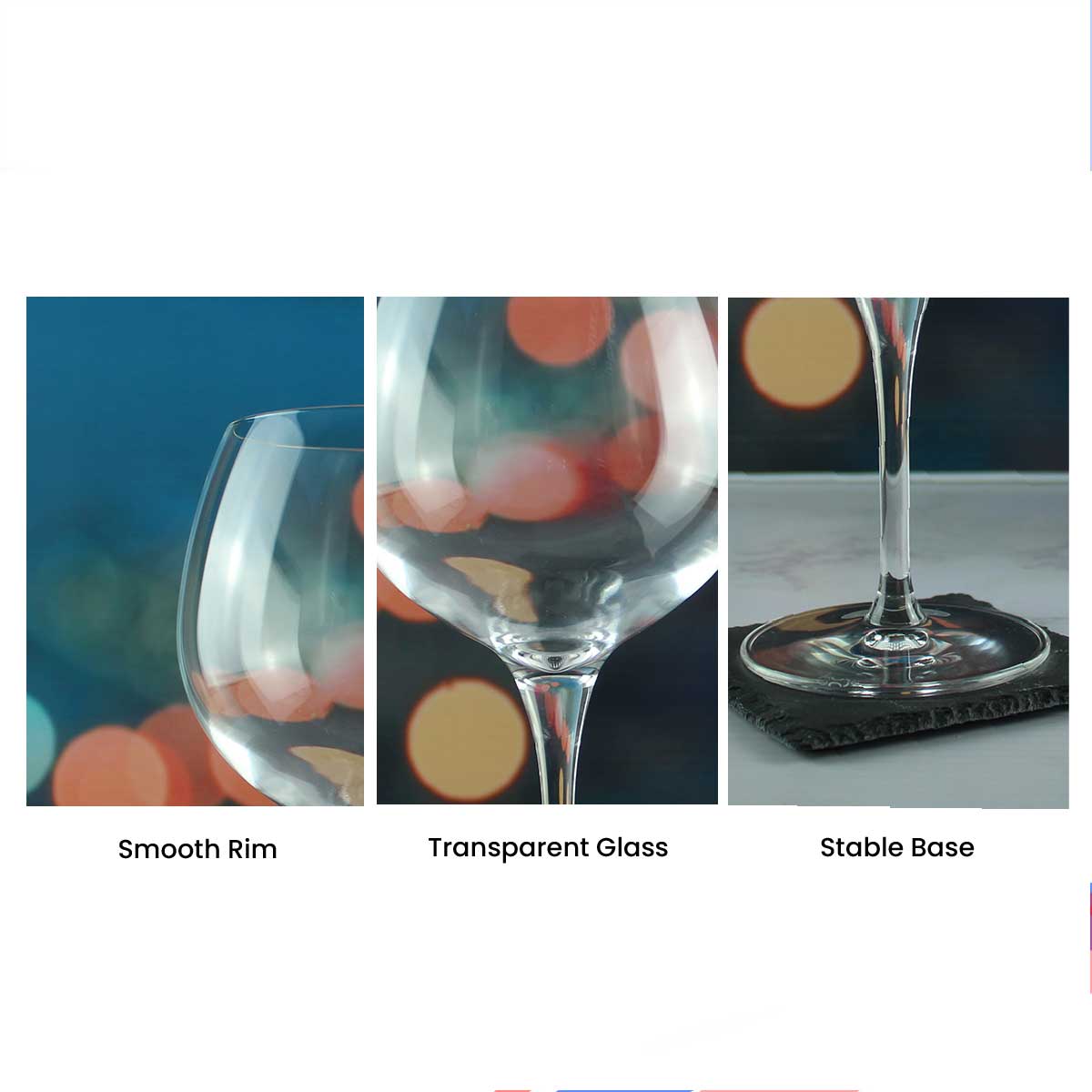 Engraved Gin Balloon and Tumbler Cocktail Glasses with Personalised Designs and Gift Box