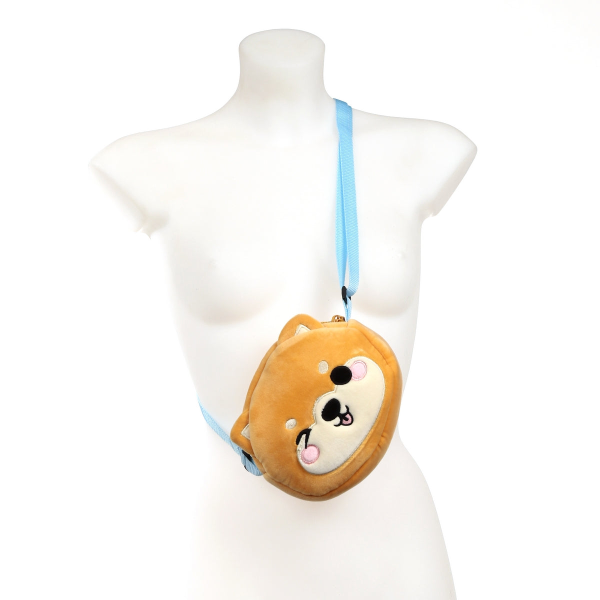 Adoramals Shuggs The Shiba Inu Crossbody Plush Shoulder Bag