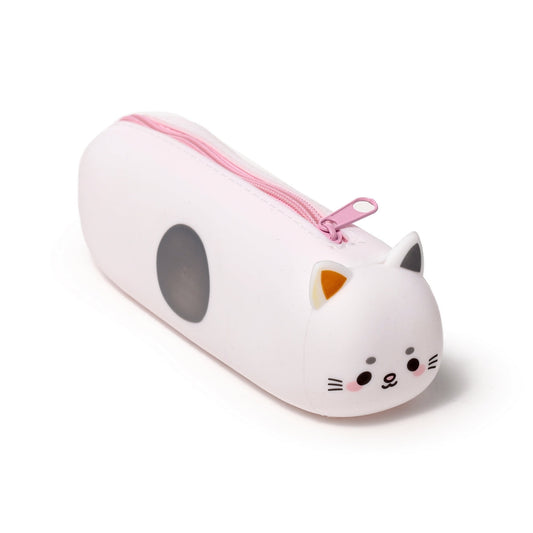 Adoramals Cat Silicone Pencil Case - 19cm