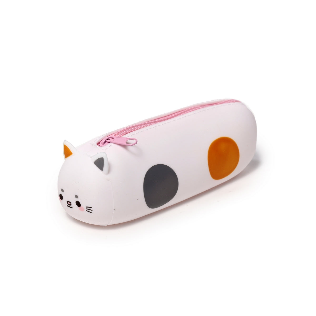 Adoramals Cat Silicone Pencil Case - 19cm