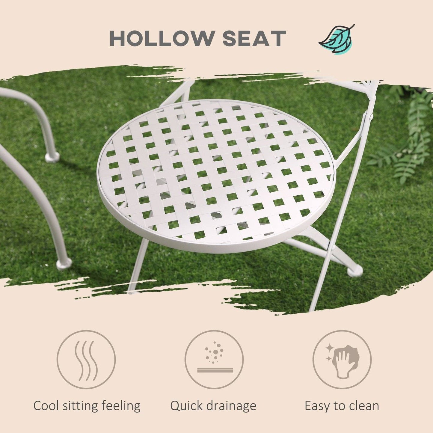 3-Pieces Garden Bistro Set