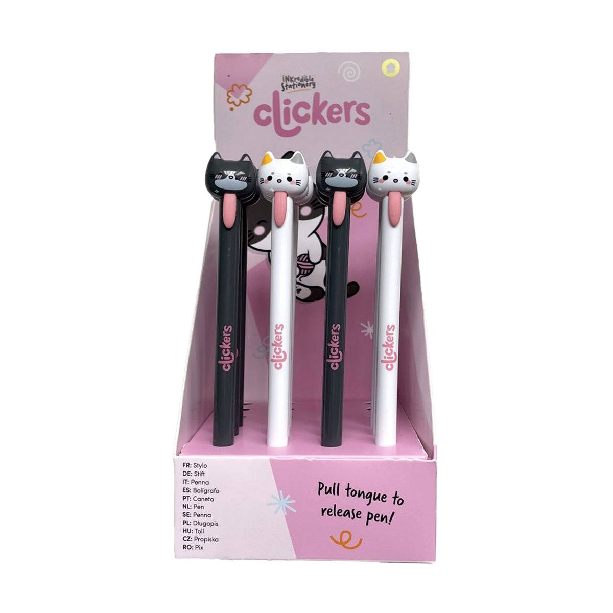 Adoramals Cat Clickers Pen - Assorted