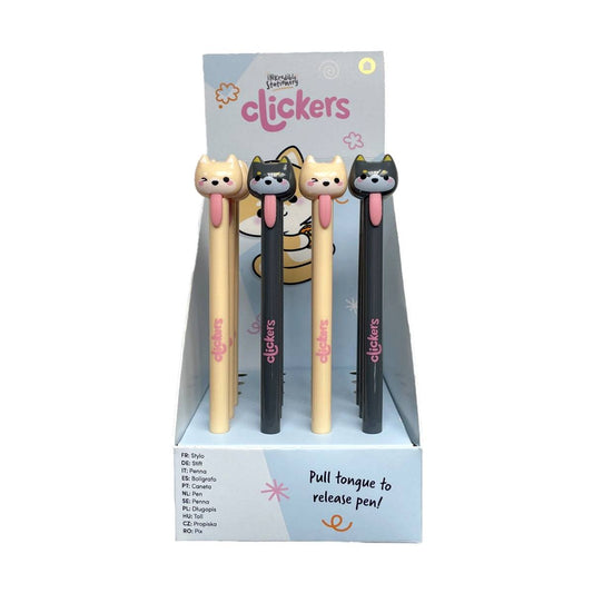 Adoramals Dog Clickers Pen - Assorted