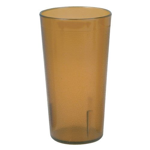 Pebbled Amber Plastic Tumbler 280ml - Pack of 12