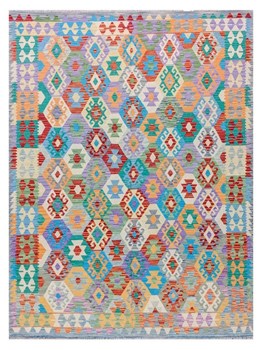 Maimana Afghanistan Kilim Rug - 284 x 203 cm