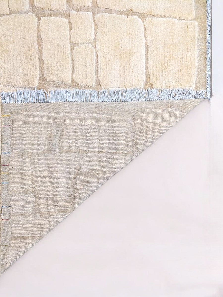 Modishic Hand Knotted Rug - Size: 10.3 x 8.4