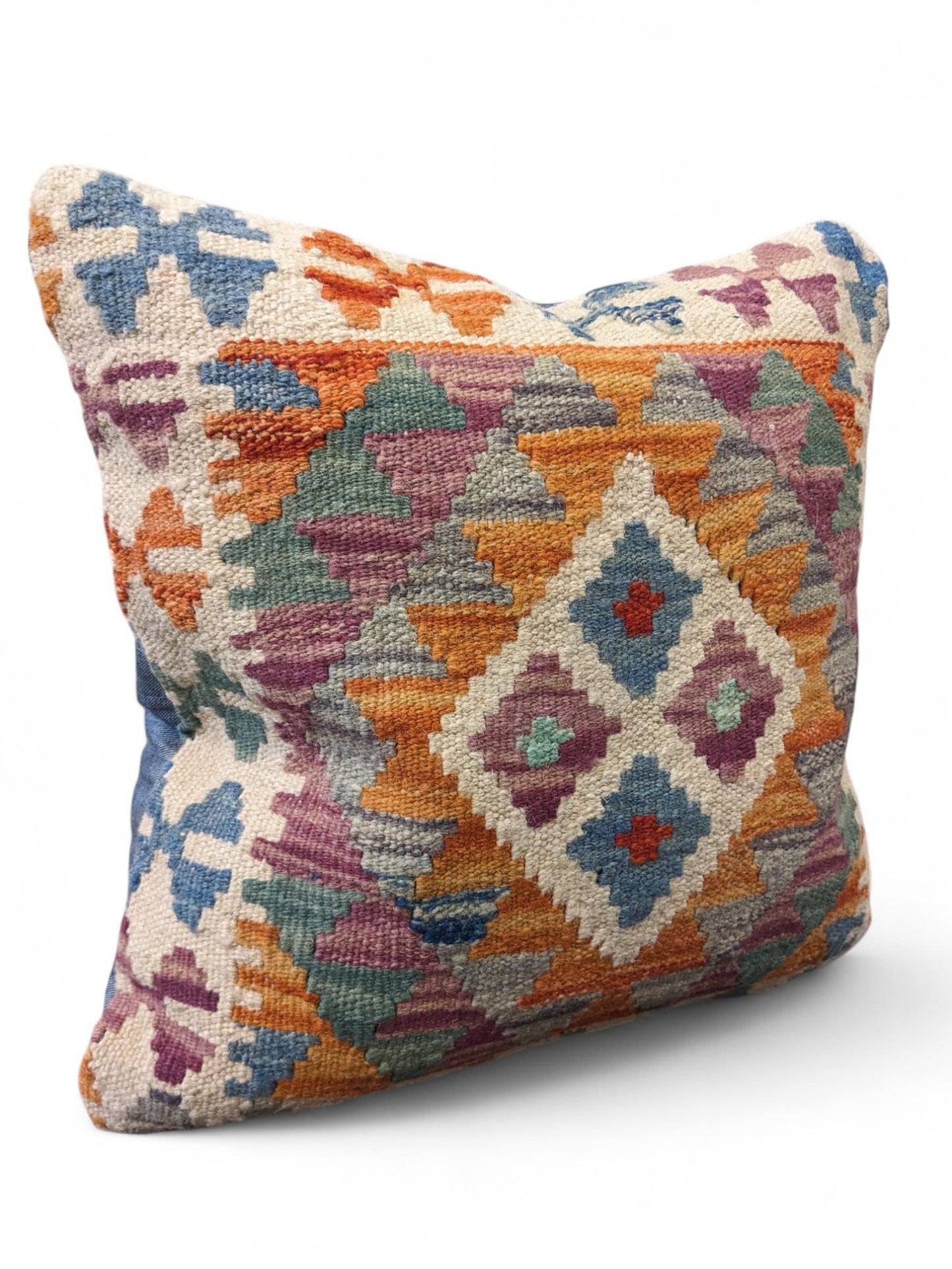 Afghan Kilim Cushion Cover - 45 x 45 cm