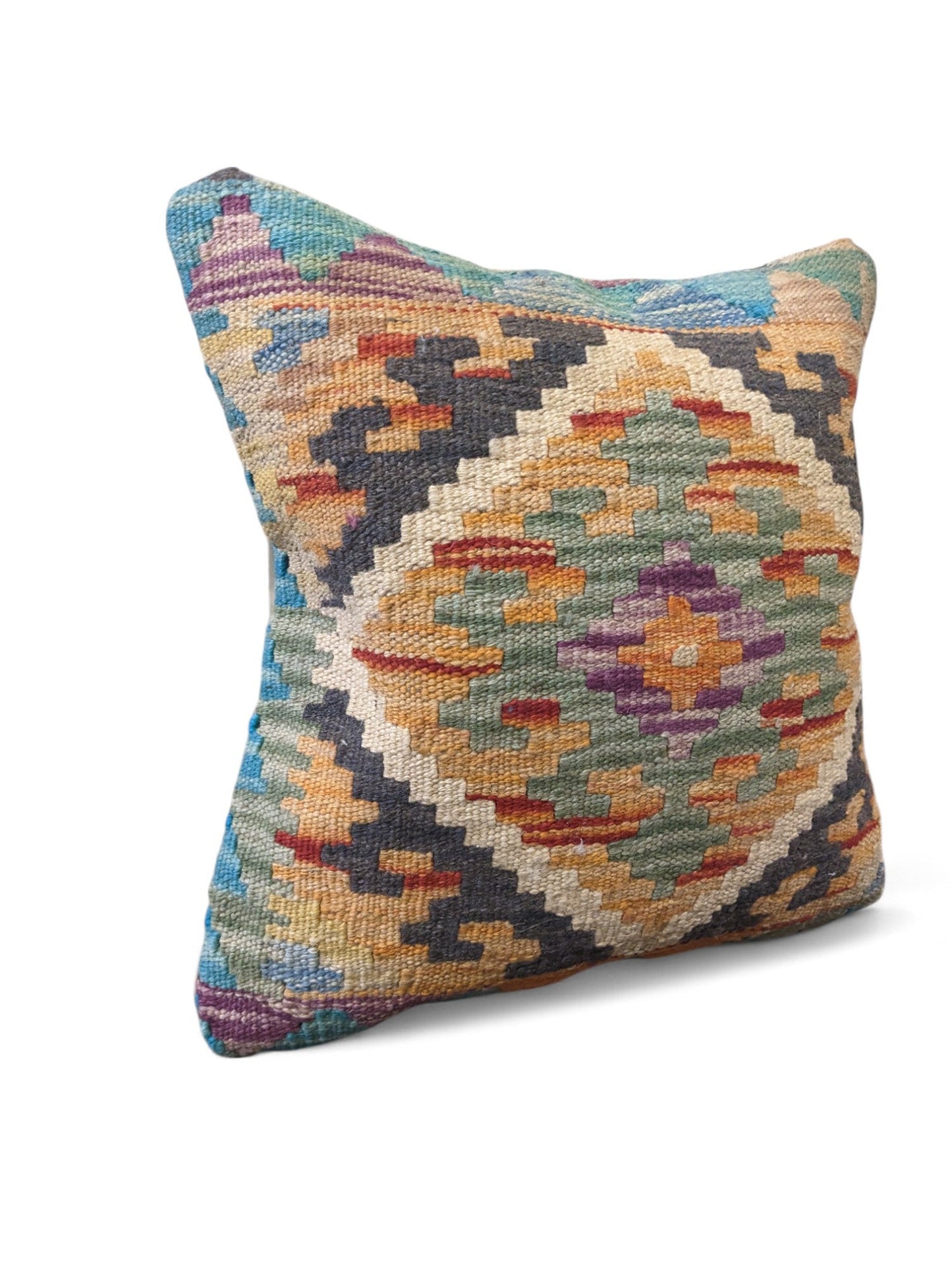 Afghan Kilim Cushion Cover - 45 x 45 cm