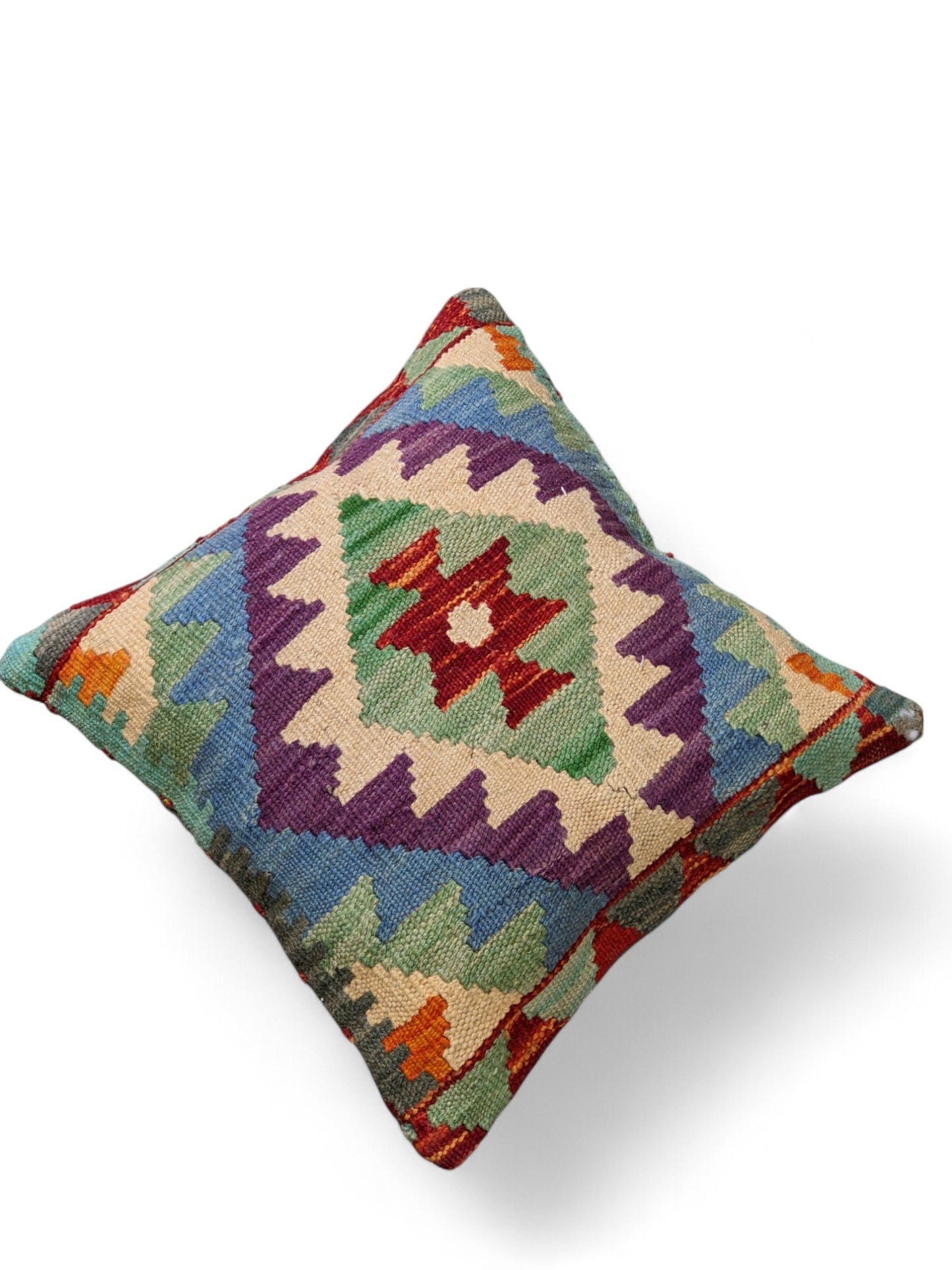 Afghan Kilim Cushion Cover - 45 x 45 cm