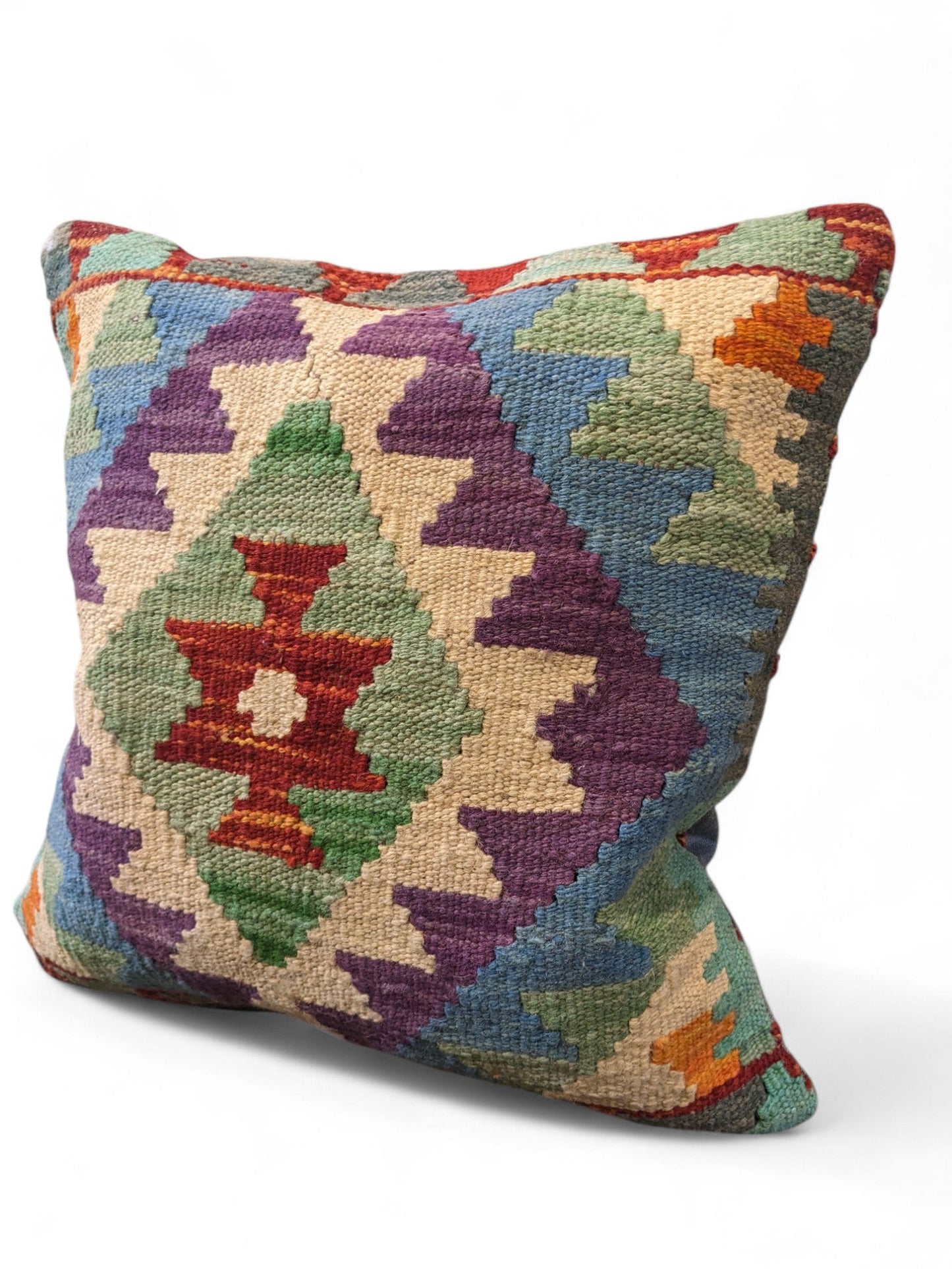 Afghan Kilim Cushion Cover - 45 x 45 cm