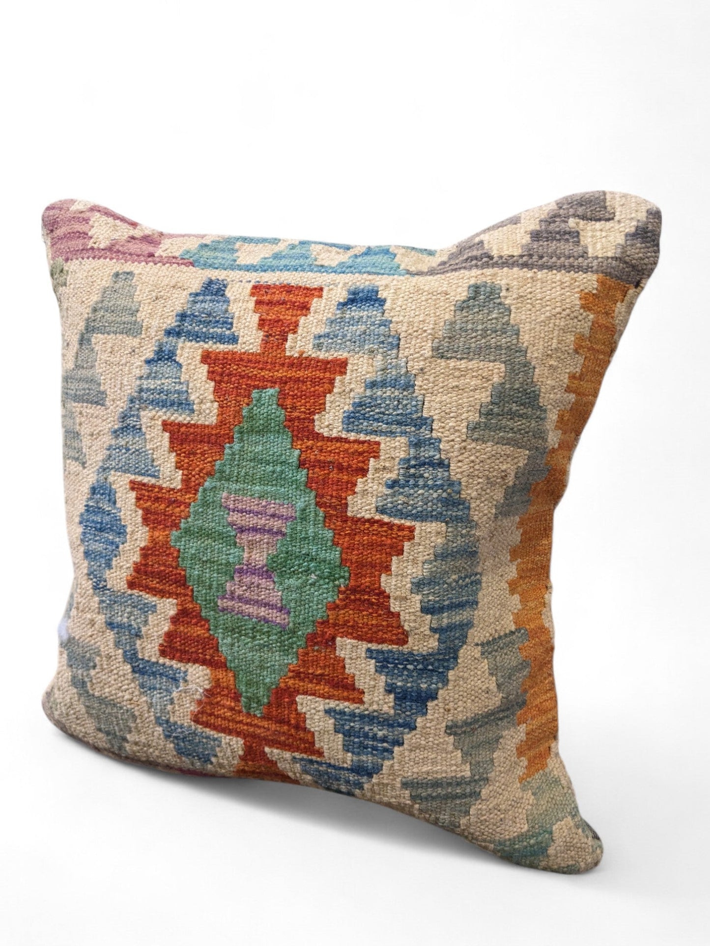 Afghan Kilim Cushion Cover - 45 x 45 cm