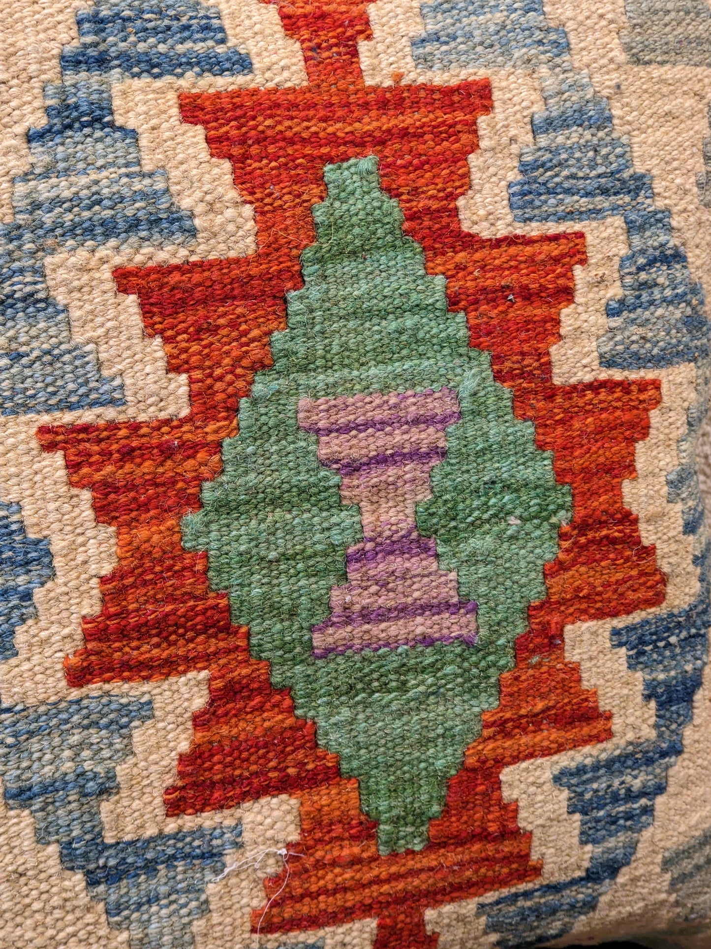 Afghan Kilim Cushion Cover - 45 x 45 cm