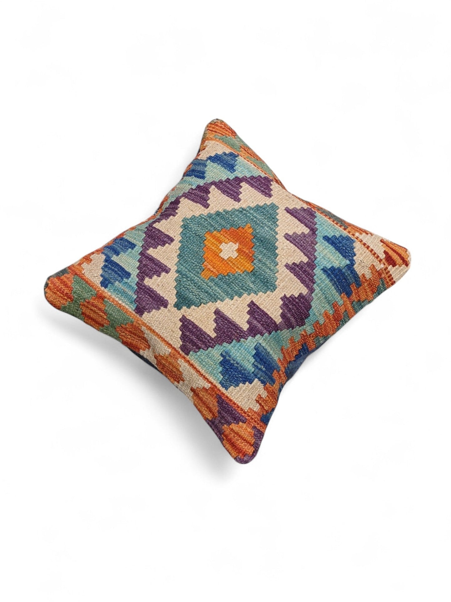Afghan Kilim Cushion Cover - 45 x 45 cm