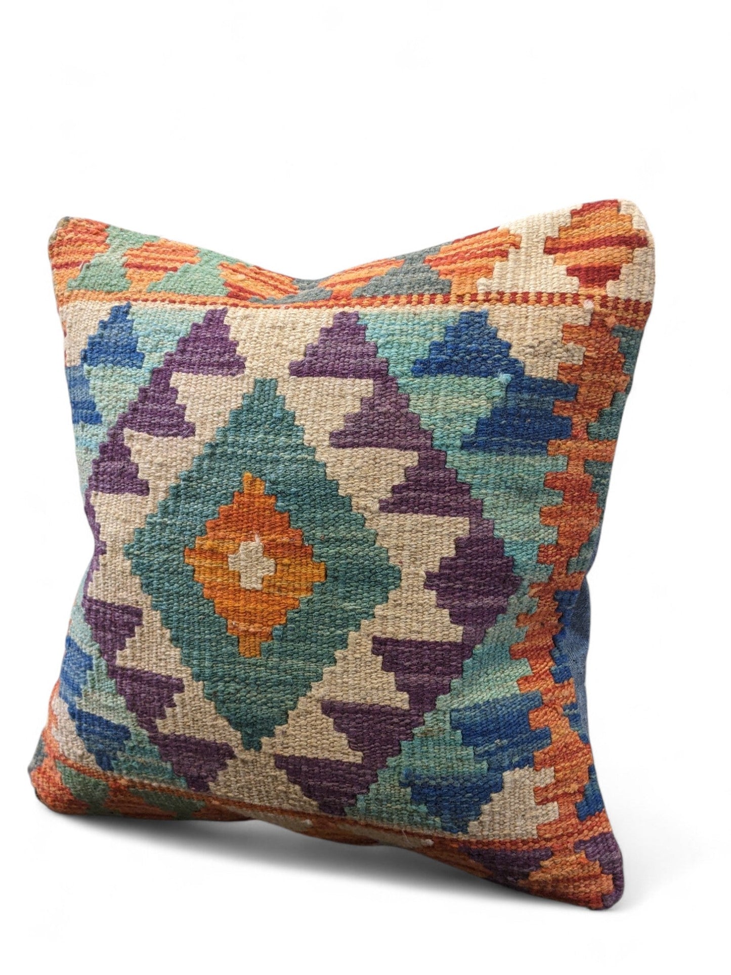 Afghan Kilim Cushion Cover - 45 x 45 cm