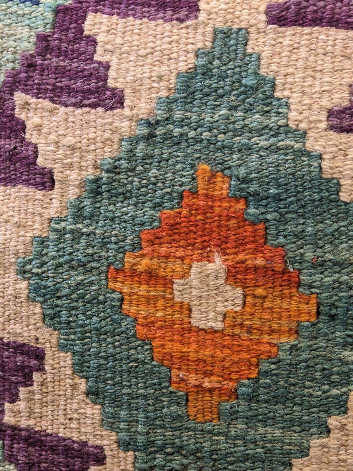 Afghan Kilim Cushion Cover - 45 x 45 cm