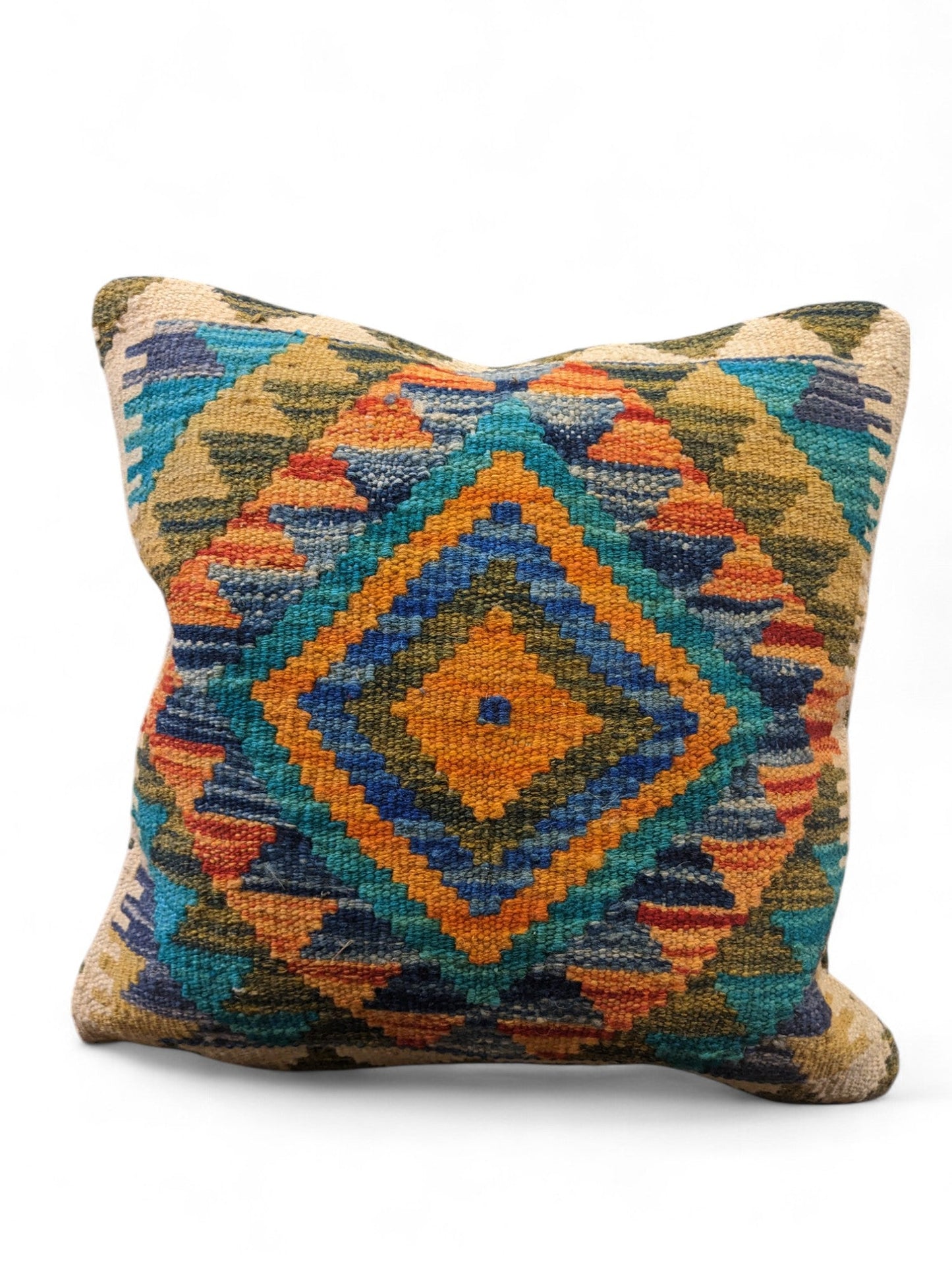 Afghan Kilim Cushion Cover - 45 x 45 cm