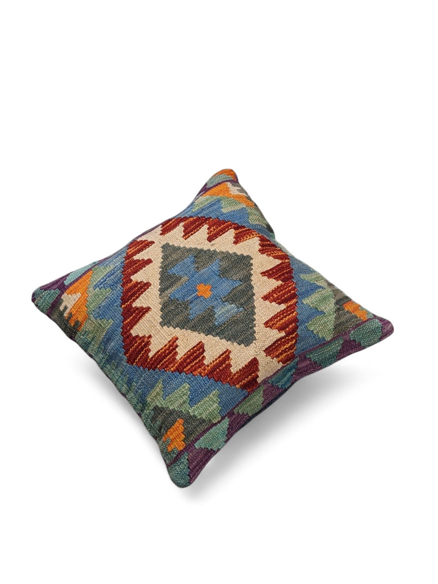 Afghan Kilim Cushion Cover - 45 x 45 cm