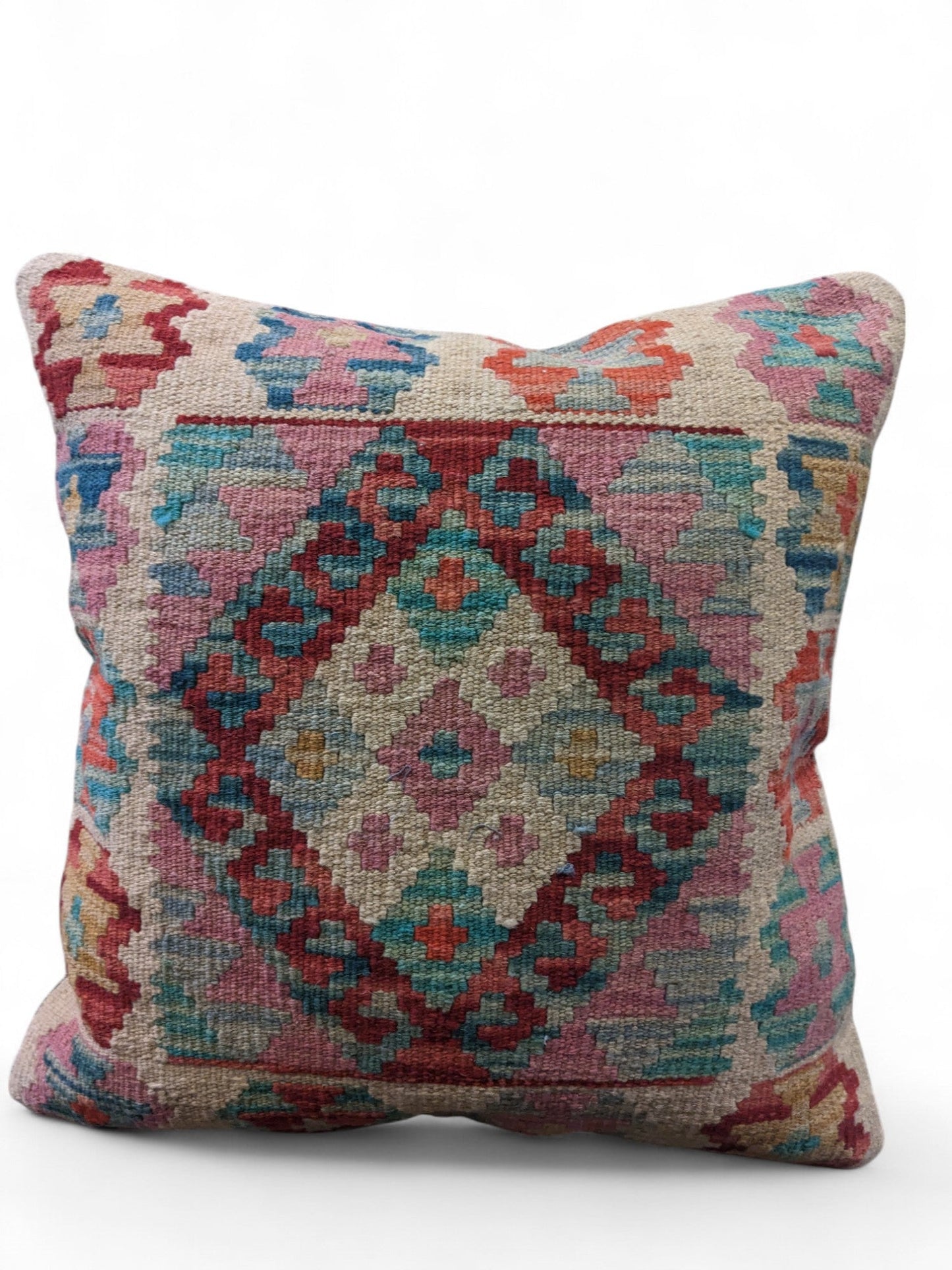 Afghan Kilim Cushion Cover - 45 x 45 cm