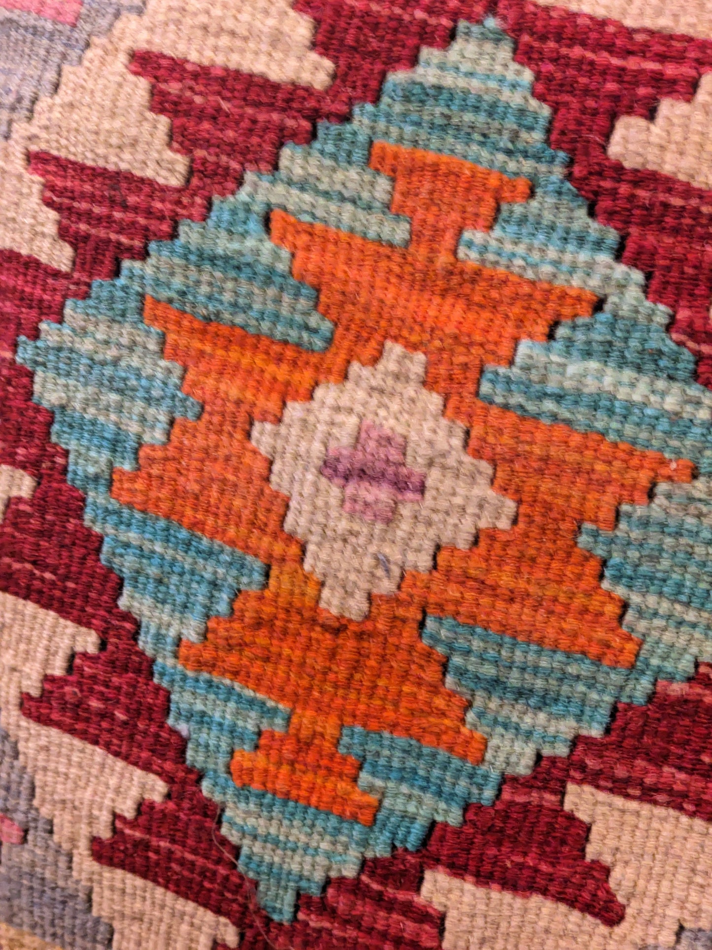 Afghan Kilim Cushion Cover - 45 x 45 cm