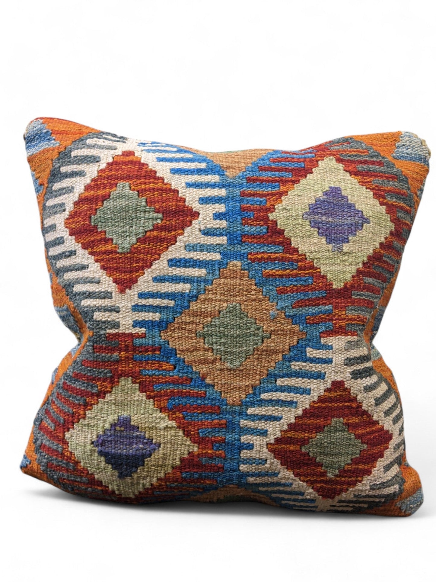 Afghan Kilim Cushion Cover - 45 x 45 cm
