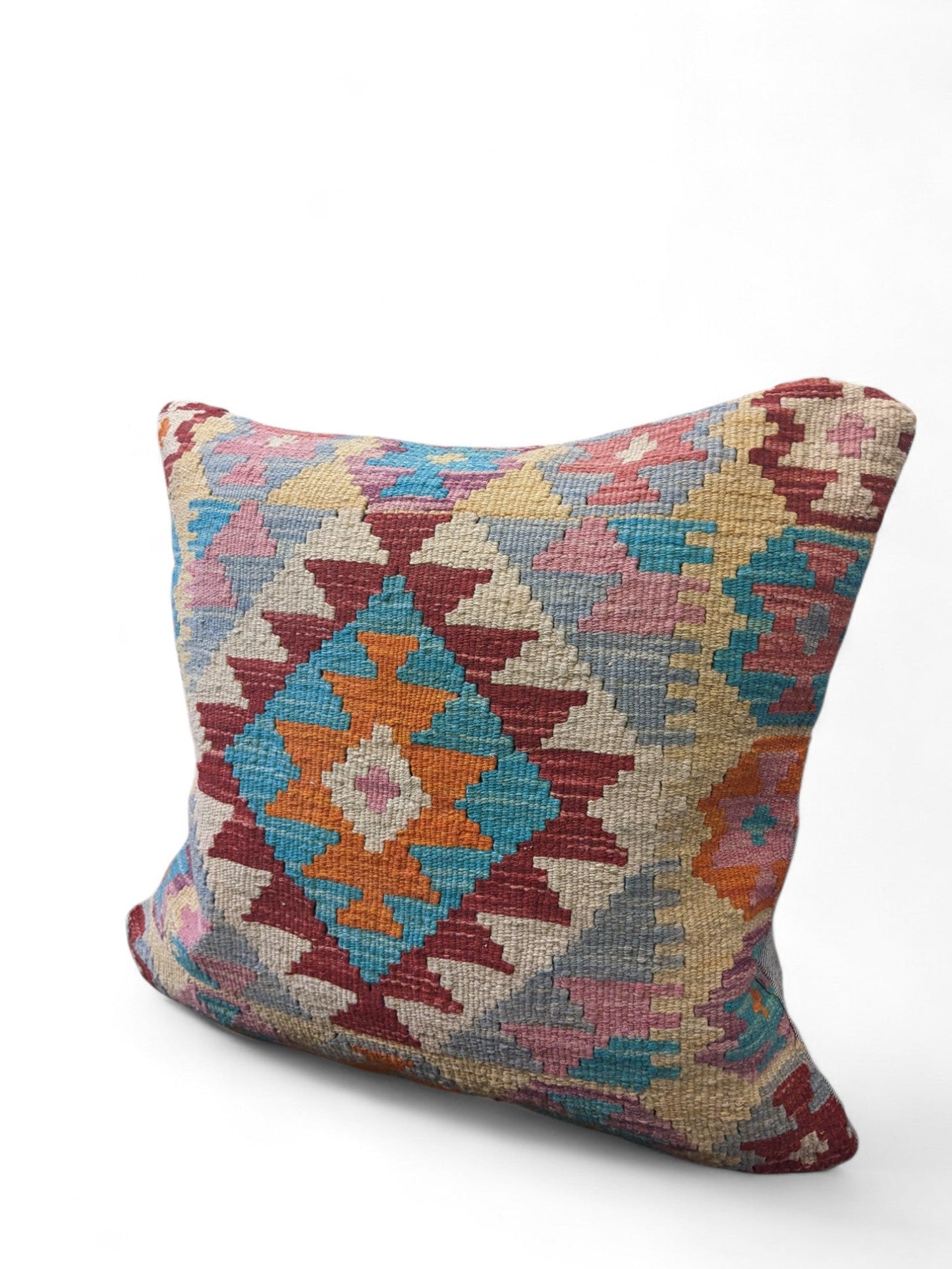 Afghan Kilim Cushion Cover - 45 x 45 cm