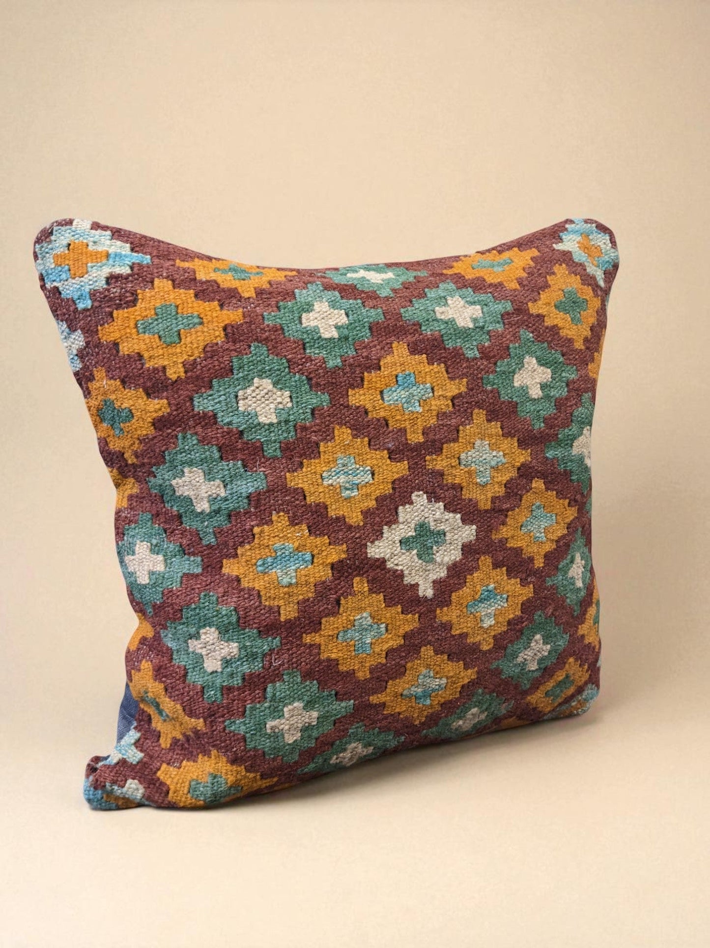 Afghan Kilim Cushion Cover - 45 x 45 cm