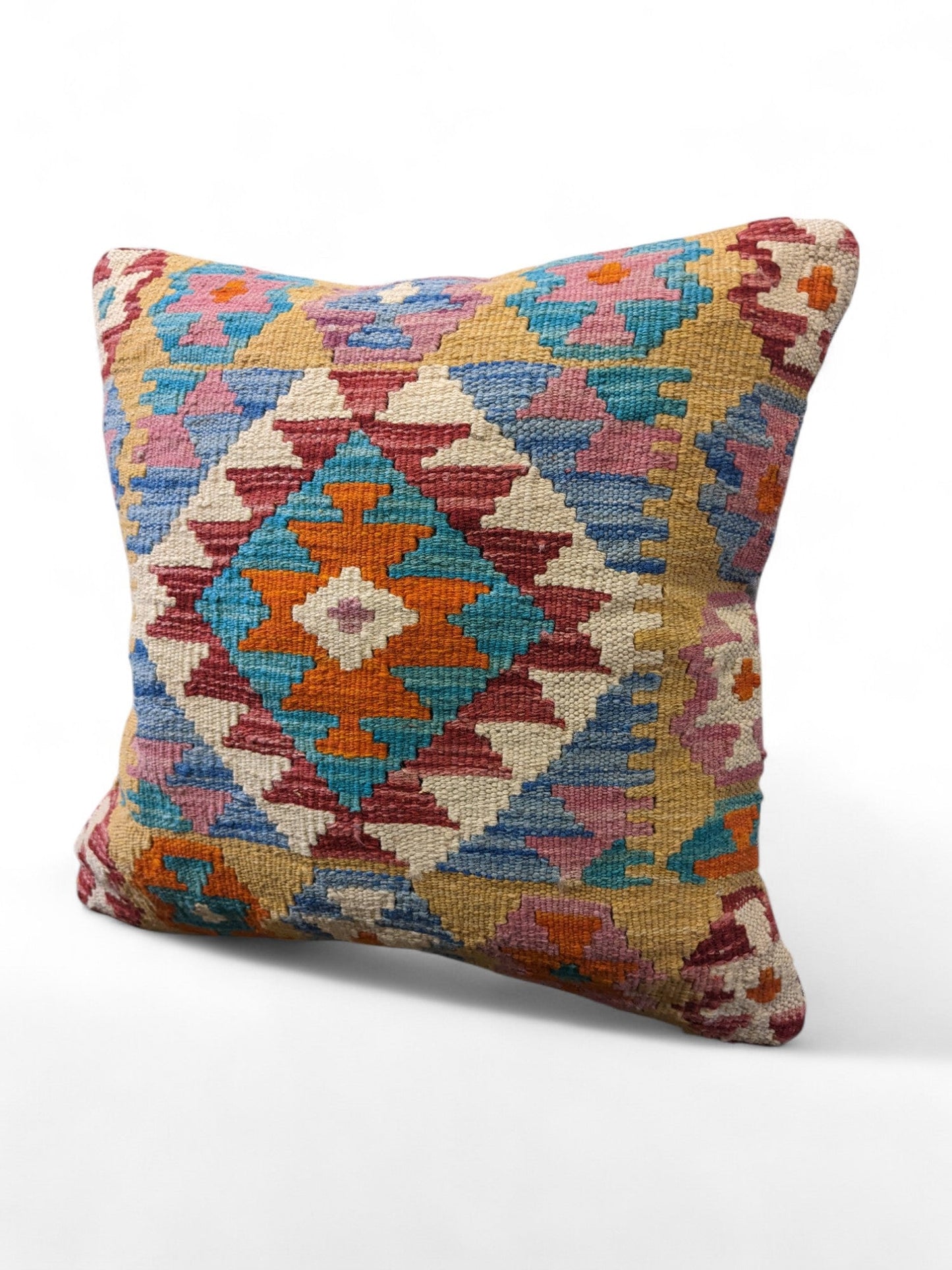 Afghan Kilim Cushion Cover - 45 x 45 cm