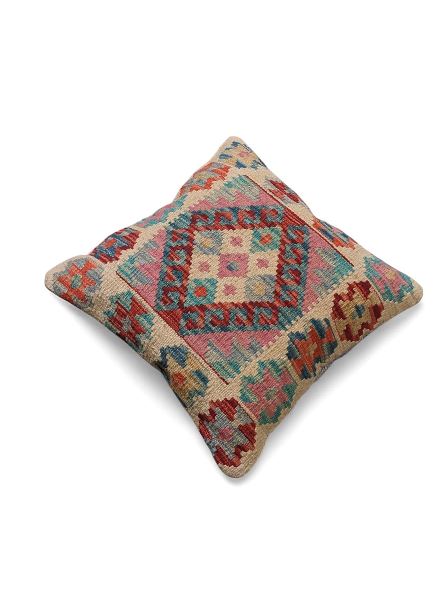Afghan Kilim Cushion Cover - 45 x 45 cm