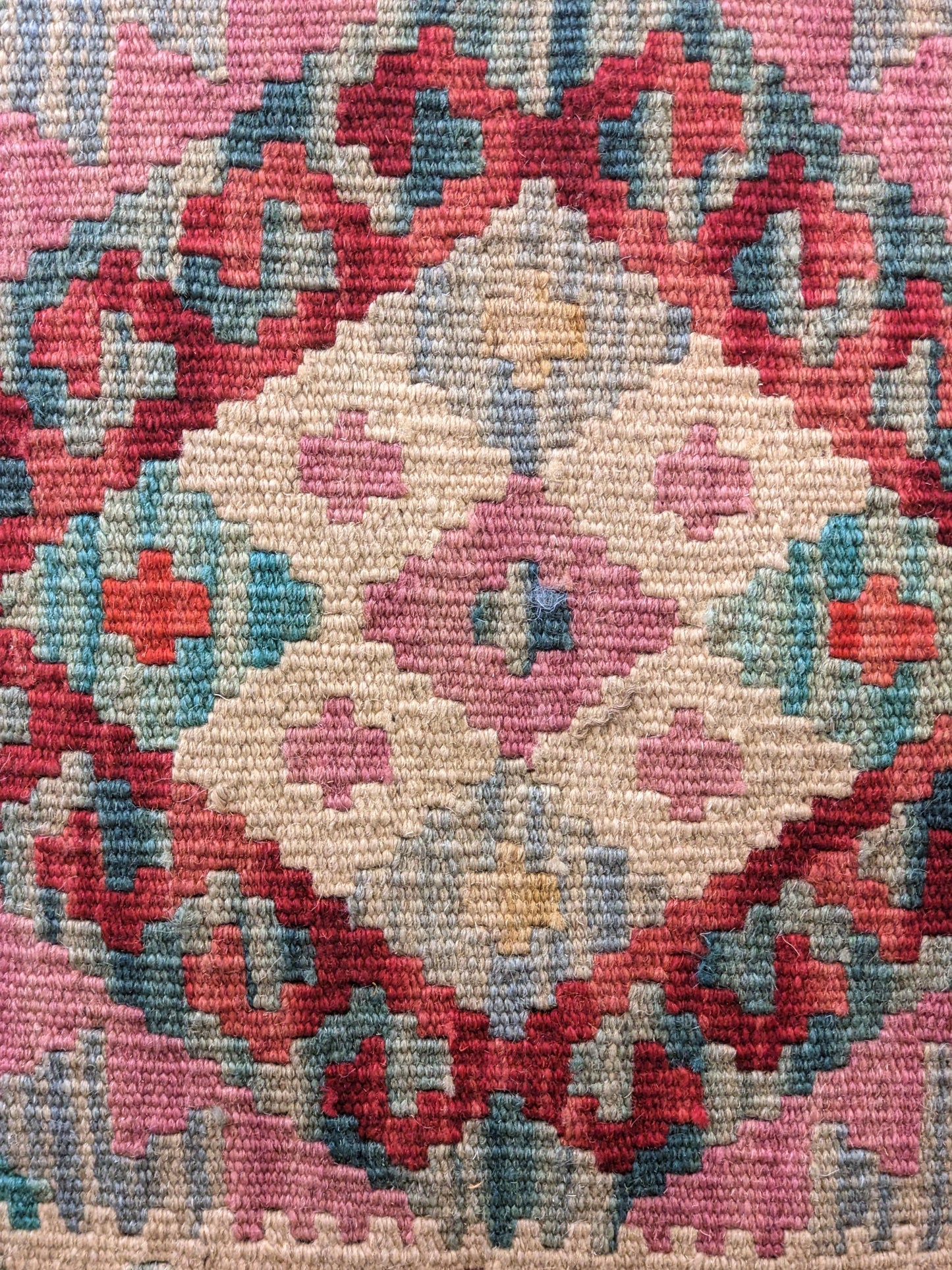 Afghan Kilim Cushion Cover - 45 x 45 cm
