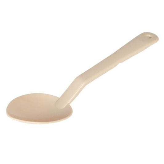 Polycarbonate Beige Solid Serving Spoon 279mm - Pack of 12
