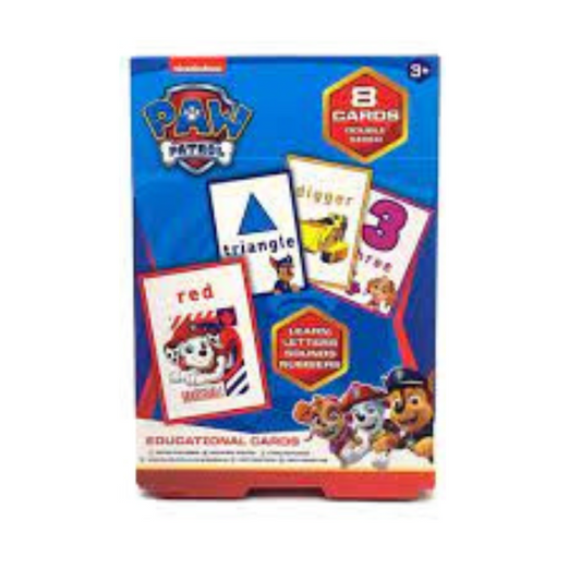 Wholesale Paw Patrol Giant Educational Cards - (Case of 12)