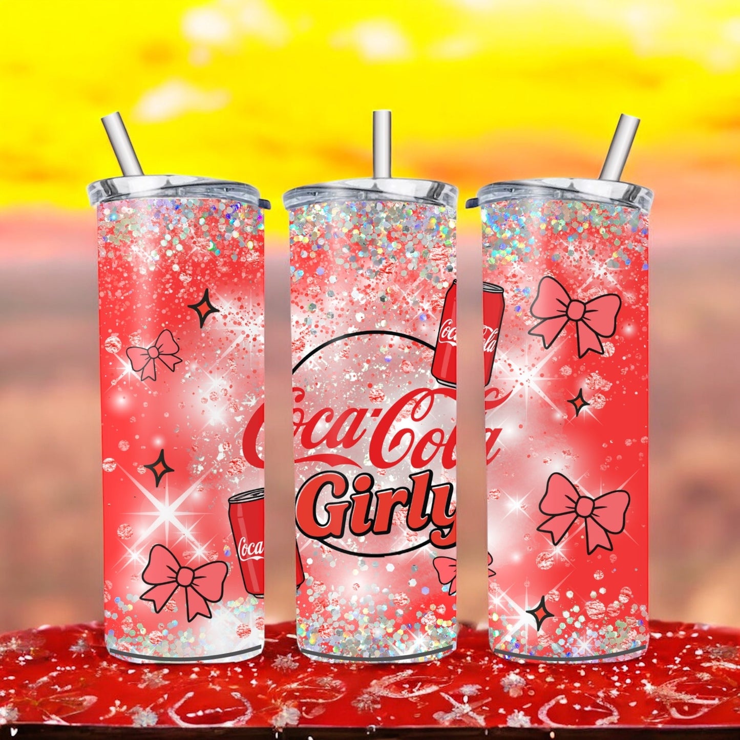 C girly 20oz tumbler