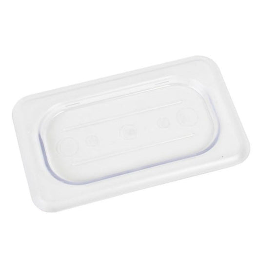GN 1/9 Polycarbonate Gastronorm Lid Clear