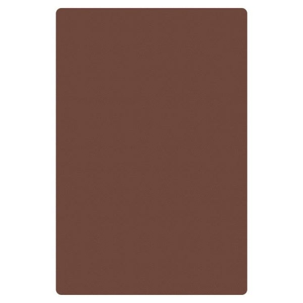 High Denisty Polyethylene Brown Cutting Boards 610mm x 457mm x 13mm