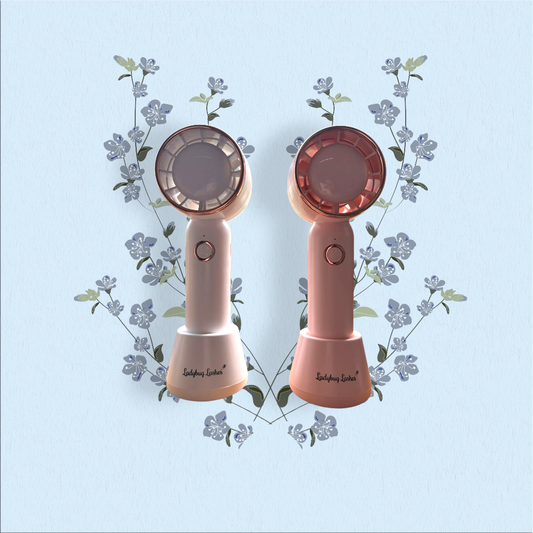 Portable USB Lash Drying Fan – Available in Pink and White