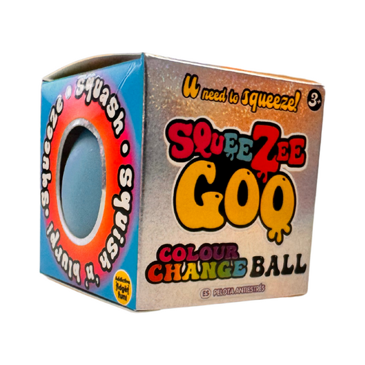 Wholesale Blue & Pink Squeezy Colour Change Ball - (Case of 24)